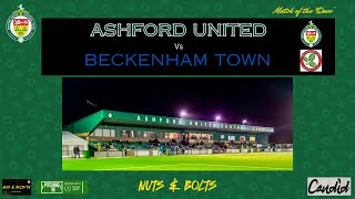 Ashford Utd Vs Beckenham Town Highlights and reaction [upl. by Fidelas]