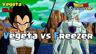 Vegeta vs Freezer  Dragon Ball Sparking Zero [upl. by Bovill]