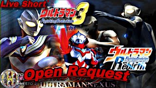 ウルトラマン Live Short  Open Request Ultraman FE3 FER And Nexus PS2 HD [upl. by Glassman]