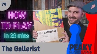 The Gallerist  Solo Playthrough  Part 1 [upl. by Drescher]