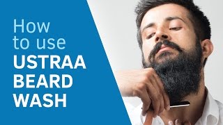 A Guide To Use Ustraa Beard Wash [upl. by Yup]