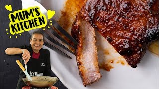 Mums Sticky Chili and Ginger Pork Chops  Marions Kitchen [upl. by Llemhar234]