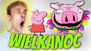 ŚWINKA PEPPA WIELKANOCNA PRZERÓBKA  moja reakcja na [upl. by Normak]