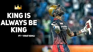 KING IS ALWAYS BE KING 👑  VIRAT KOHLI😎  MASS MASHUP  EXCUTE EVERYTHING [upl. by Timms]