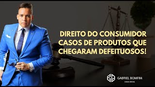 09 de Novembro 1900 PM  DIREITO DO CONSUMIDOR CASOS DE PRODUTOS QUE CHEGARAM DEFEITUOSOS [upl. by Ameh641]