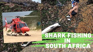 Shark Fishing in South Africa with a Tragic End to the Day Robberg Nature Reserve [upl. by Yenalem]