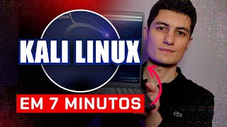 Como Instalar o Kali Linux em 7 Minutos 2024 [upl. by Esilram]