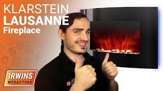 A great electric fireplace with changeable interior Klarstein Lausanne Electric Fireplace ME10012127 [upl. by Elsie]