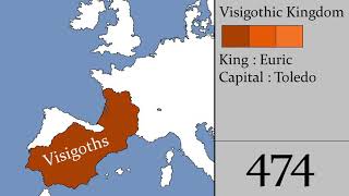 THE HISTORY OF VISIGOTHIC KINGDOM [upl. by Shenan]