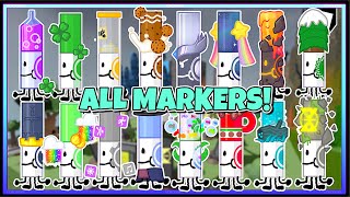 HOW TO FIND ALL 236 MARKERS in Find the Markers  ROBLOX [upl. by Keven]