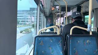 TAO a bord du irisbus Citelis 12 sur la ligne 3 direction Gourville n°826 [upl. by Kelwunn]