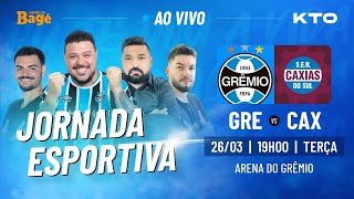 AO VIVOJORNADA DO BAGÉGRÊMIO X CAXIAS DIRETO DA ARENA [upl. by Menedez]