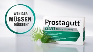 Erklärvideo Wirkweise Prostagutt® bei nächtlichem Harndrang aufgrund gutartiger Prostatavergrößerung [upl. by Hands]