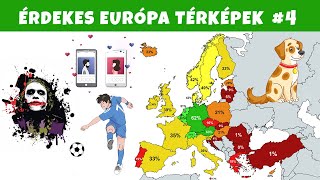 Érdekes Európa térképek 4 HD 🇪🇺 [upl. by O'Donoghue]