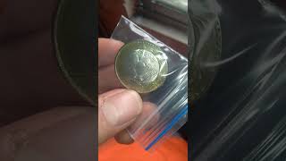 Moneda de 1000 pesos colombianos coleccionable con giro [upl. by Frederica]