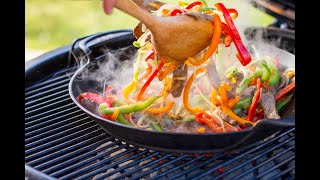 5 Minute Stir Fry On The Grill  Weber Grills [upl. by Karilynn]