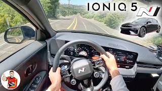 Hyundai Just Made the First Enthusiast EV  IONIQ 5 N Drive Review POV [upl. by Novick836]