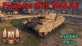 World of Tanks  Progetto 46  Ace Tanker  Airfield [upl. by Olimac975]