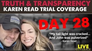 Karen Read  Live Trial Coverage  Day 28 [upl. by Frasco]