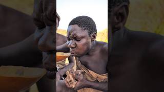 Wow what a delicious Soup Hadza Makes for todays Lunch So delicious and nutritious 😋😍‼️villagelife [upl. by Hayidah]