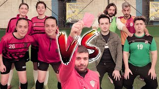 KADIN TAKİPÇİLER VS MERTCAN BAHAR FUTBOL MAÇI [upl. by Eeleak]