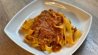 PAPPARDELLE AL RAGU DAGNELLO [upl. by Ainek210]