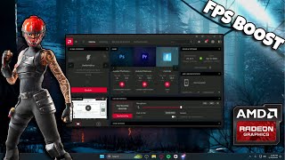 BEST SETTINGS For AMD Software BOOST FPS amp LOWER LATENCY [upl. by Dannye414]