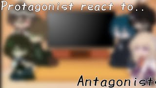 Danganronpa Protagonists react to The Antagonists  Danganronpa  Part 22  READ DESC [upl. by Zuzana845]