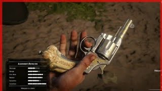 El mejor Revolver  Red Redemption 2  Revólver De Algernon  Único Y Exótico 😉😎👌🔫 [upl. by Akitan]