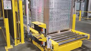 Pallet Conveyor System for Rockwool [upl. by Cobbie572]