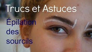 Trucs et Astuces  Épilation des sourcils maison  MAUDE DESPRÉS [upl. by Orville819]