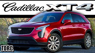 2021 CADILLAC XT4 SPORT  REVIEW [upl. by Towne]