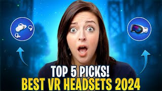 Top 5 Best VR Headsets of 2024  VR Headset Buying Guide [upl. by Egoreg879]