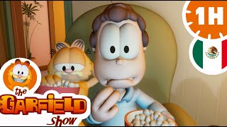 😱 ¡Episodios especiales de Halloween 😱  El Show de Garfield  Dibujos Animados [upl. by Aekin]