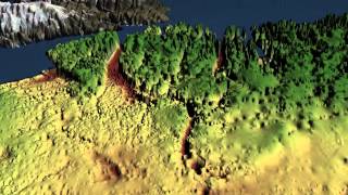 Greenlands Grand Canyon Revealed By IcePenetrating Radar  Video [upl. by Anelhtak]