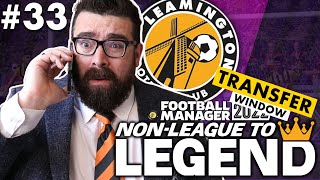 TRANSFER WINDOW  Part 33  LEAMINGTON  NonLeague to Legend FM22  Football Manager 2022 [upl. by Oakley644]