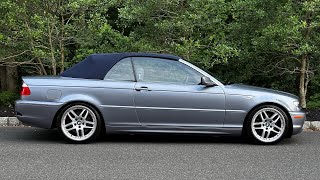 2006 BMW 330CI Soft top operation 81024 [upl. by Dagall]