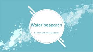 Hoe ik 60 minder water ga gebruiken in huis — Waterbesparing en Duurzaamheid [upl. by Maribel]