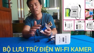 BỘ NGUỒN LƯU TRỮ TÍCH ĐIỆN PHÒNG MẤT ĐIỆN CHO WIFI KAMERA GIÚP KHÔNG BỊ DÁN ĐOẠN TRUY CẬP [upl. by Hefter]