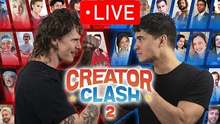 CREATOR CLASH 2 COMMENTARY amp LIVE WATCH PARTY [upl. by Yroc840]