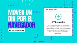 Drag and Drop arrastra y suelta solo con HTML CSS amp Javascript [upl. by Enyrat]