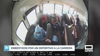 Imágenes impactantes del accidente de un autobús en Nuevo México [upl. by Teodoor]