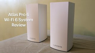 Linksys Atlas Pro 6 Dualband Mesh WiFi 6 System Review [upl. by Folberth]