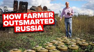 Ukrainian Farmer Finds BIZZARE Way to Get Rid Of Russian Mines [upl. by Adyahs]