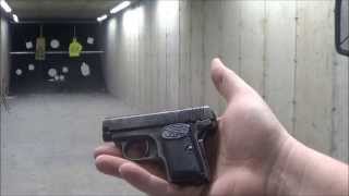 FN Browning M1905 25 ACP Vest Pocket Pistol 1906 Jeff Shoots Stuff [upl. by Dayiz]