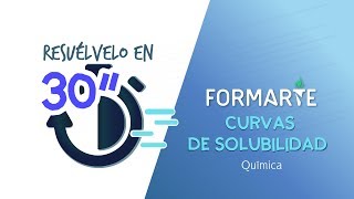 Curvas de solubilidad  Química [upl. by Evangelia]