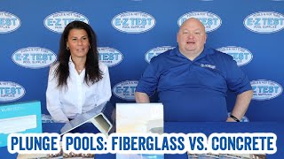 😎Latham Fiberglass Plunge Pools vs 🤔Tiled Concrete Plunge Pools [upl. by Ennaid]