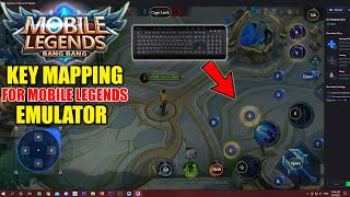 How To Set Controls In Mobile Legends Emulator  Key Mapping For Gameloop 2022 Settings MLBB [upl. by Karleen]