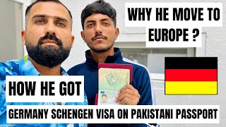 How did my brother obtain the Schengen visa for Germany 🇩🇪  Pakistan 🇵🇰 to Europe 🇪🇺 [upl. by Htebazileharas]