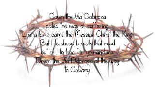 Via Dolorosa English with lyrics [upl. by Chrisman]